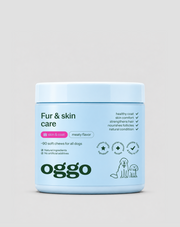 Doplnok výživy pre srsť a kožu psa Fur & Skin Oggo 180 g