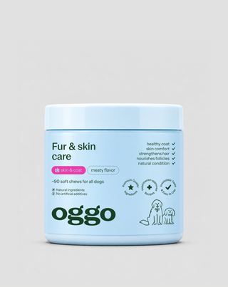 Doplnok výživy pre srsť a kožu psa Fur & Skin Oggo 180 g - 1