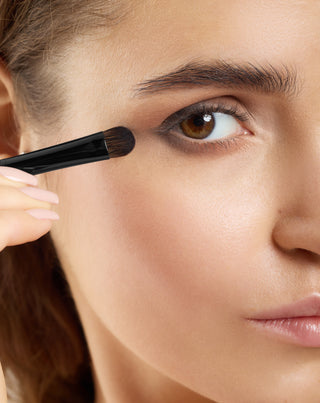 Štetec na tiene s plochými zaoblenými syntetickými štetinami Nutridome - 2