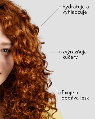 Súprava pena + krém na kučery na zvýraznenie kučier a pre styling kučeravých a vlnitých vlasov Twisty - 3