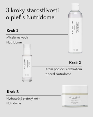 Hydratačný denný pleťový krém proti vráskam s makadamiovým olejom Nutridome - 4