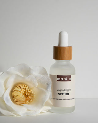 Vyhladzujúce sérum na tvár s kyselinami a fermentmi Manilu - 4