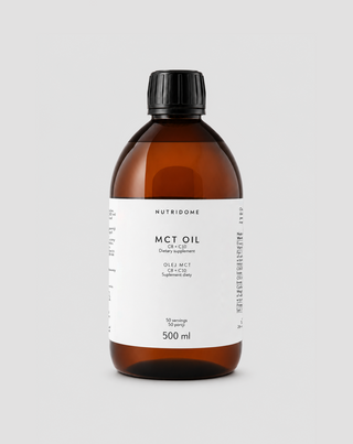 Olej MCT C8+C10 na podporu energie a koncentrácie Nutridome 500 ml