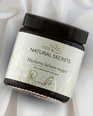 Micelárny odličovací balzam s mangovým maslom vhodný pre citlivú pleť Natural Secrets - 2