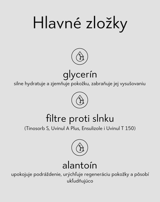 Hydratačný krém na tvár s SPF 50 s alantoínom a kyselinou hyalurónovou Nutridome - 3