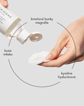 Micelárna odličovacia voda s kmeňovými bunkami magnólie Nutridome - 2