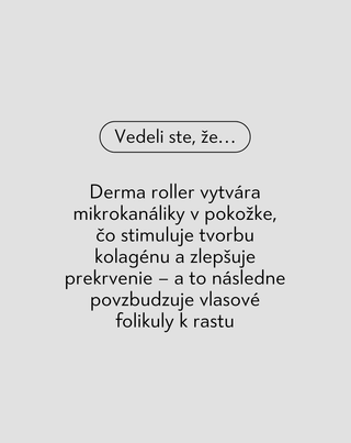 Derma roller na stimuláciu brady Monolit - 4