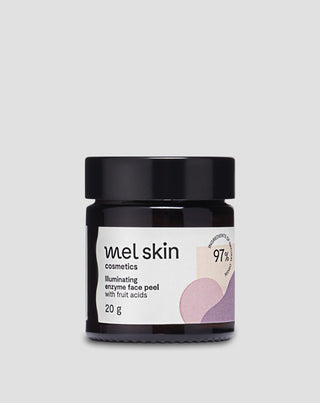 Rozjasňujúci enzymatický peeling na tvár s ovocnými kyselinami Mel Skin - 1
