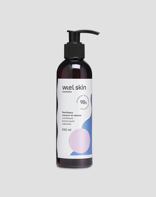 Hydratačný šampón s pšeničnými proteínmi a alantoínom na suché vlasy Mel Skin - 1