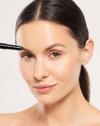 Čierny vosk na obočie v ceruzke s ricínovým olejom s efektom laminácie Nutridome - 2