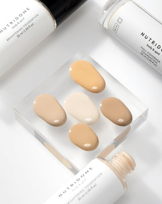 Rozjasňujúci hydratačný make-up s kyselinou hyalurónovou 03 Vanilla Nutridome - 2