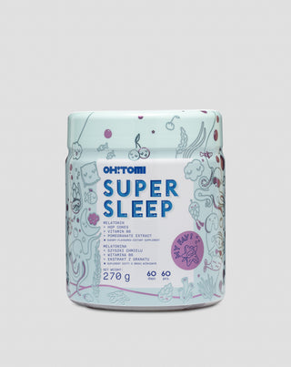 Melatonínové želé na spanie s vitamínmi pre deti a dospelých Supersleep Oh!Tomi 60 ks - 1