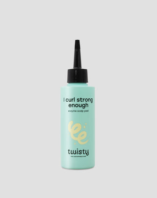 Enzymatický peeling na pokožku hlavy s AHA kyselinami na čistenie a stimuláciu mikrocirkulácie Twisty_1 - 1