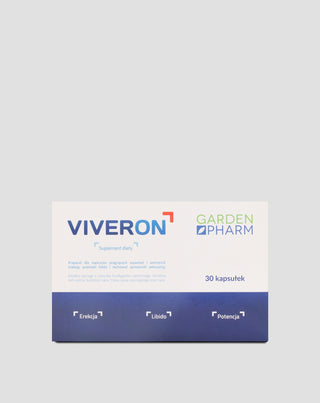 Tabletky na zlepšenie potencie so ženšenom a muškátovým kvetom Viveron Gardenpharm - 1