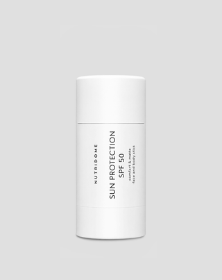 minerálny filter spf 50 v tyčinke na tvár a telo, hydratácia a ochrana proti uvb, uva nutridome
