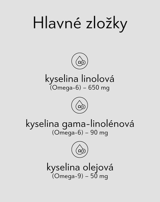Olej z pupalky s omega-6 a 9 pre zdravú pokožku a zníženie hladiny LDL cholesterolu Nutridome 60 ks - 4