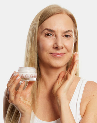 Krém na zrelú pleť Aggie s kolagénom, kyselinou hyalurónovou a vitamínom E pre ženy 50+ - 2