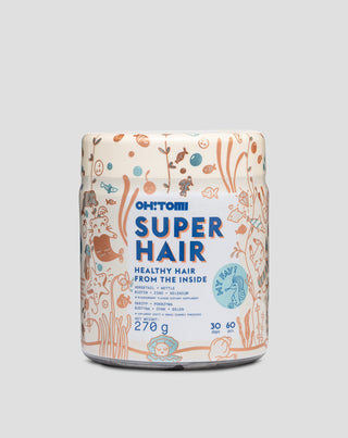 Želé cukríky na vlasy na urýchlenie rastu a zlepšenie stavu Super Hair Oh!Tomi - 1