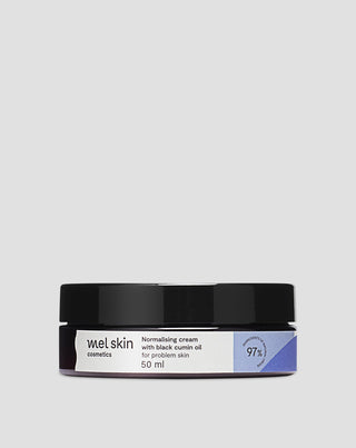 Normalizačný krém na problematickú pleť s olejom z čiernej rasce Mel Skin - 1