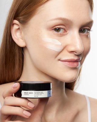 Normalizačný krém na problematickú pleť s olejom z čiernej rasce Mel Skin - 3