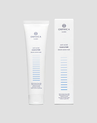 Čistiaca a regeneračná maska s bielym ílom Anti-Acne Orphica Clinic 100 ml