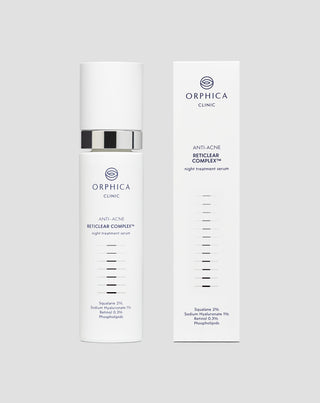 Nočné sérum na podporu regenerácie problematickej pleti Anti-Acne Orphica Clinic 50 ml