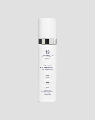 Nočné sérum na podporu regenerácie problematickej pleti Anti-Acne Orphica Clinic 50 ml