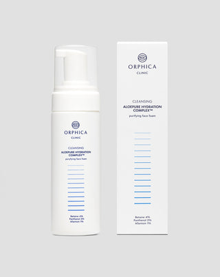 Čistiaca pena na tvár s betaínom, panthenolom a alantoínom Cleansing Orphica Clinic 150 ml