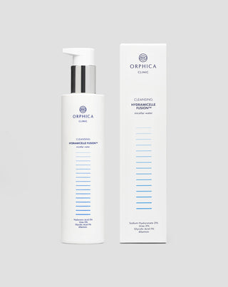 Micelárna voda na odličovanie a čistenie s močovinou, kyselinou hyalurónovou a glykolovou Cleansing Orphica Clinic 200 ml