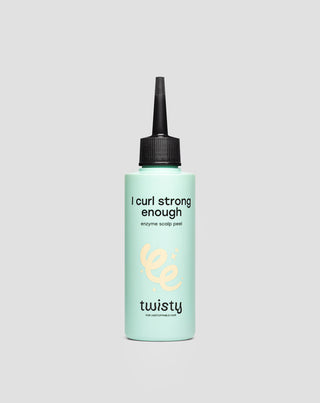 Enzymatický peeling na pokožku hlavy s AHA kyselinami na čistenie a stimuláciu mikrocirkulácie Twisty - 1