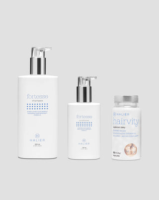 Súprava na posilnenie, zastavenie vypadávania a podporu rastu vlasov pre ženy Halier - 1